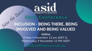Save the dates!  ASID Conference 2022