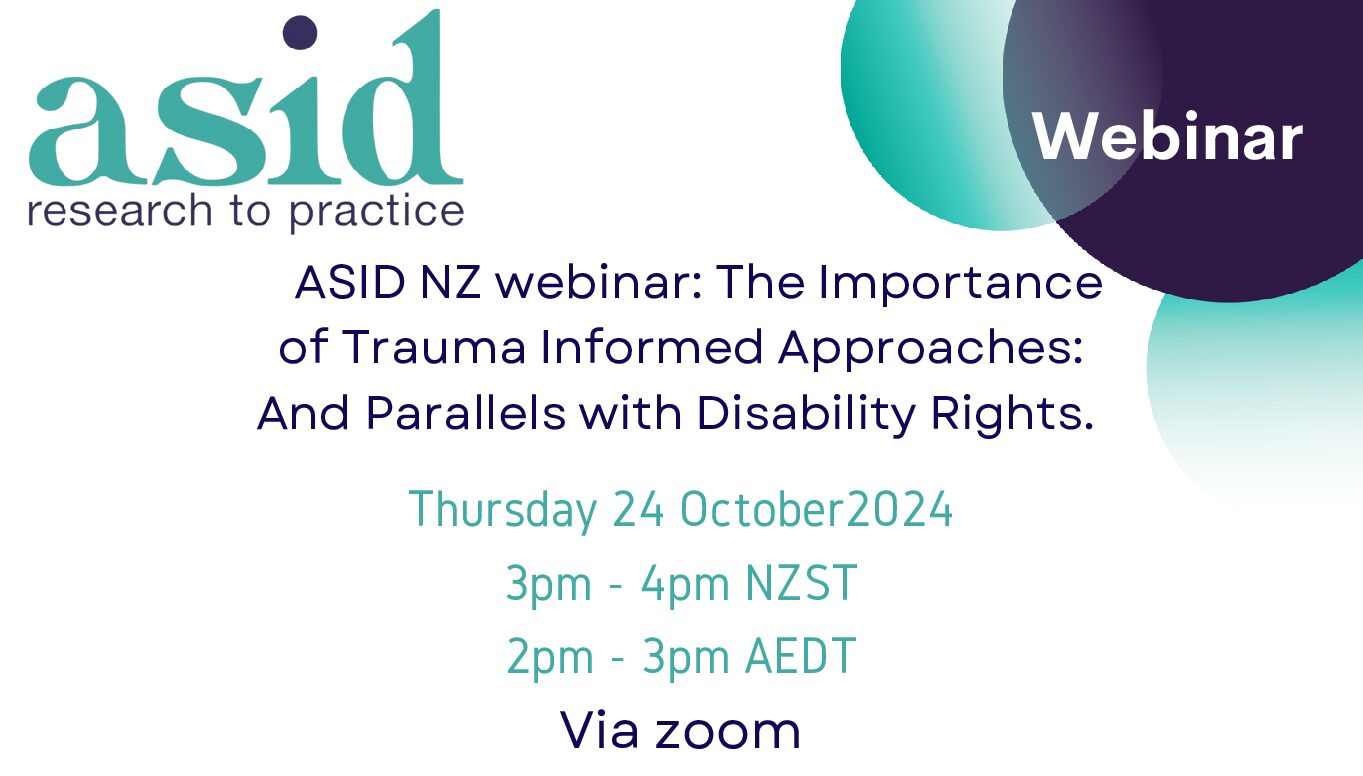 2024 | The importance of trauma informed approaches