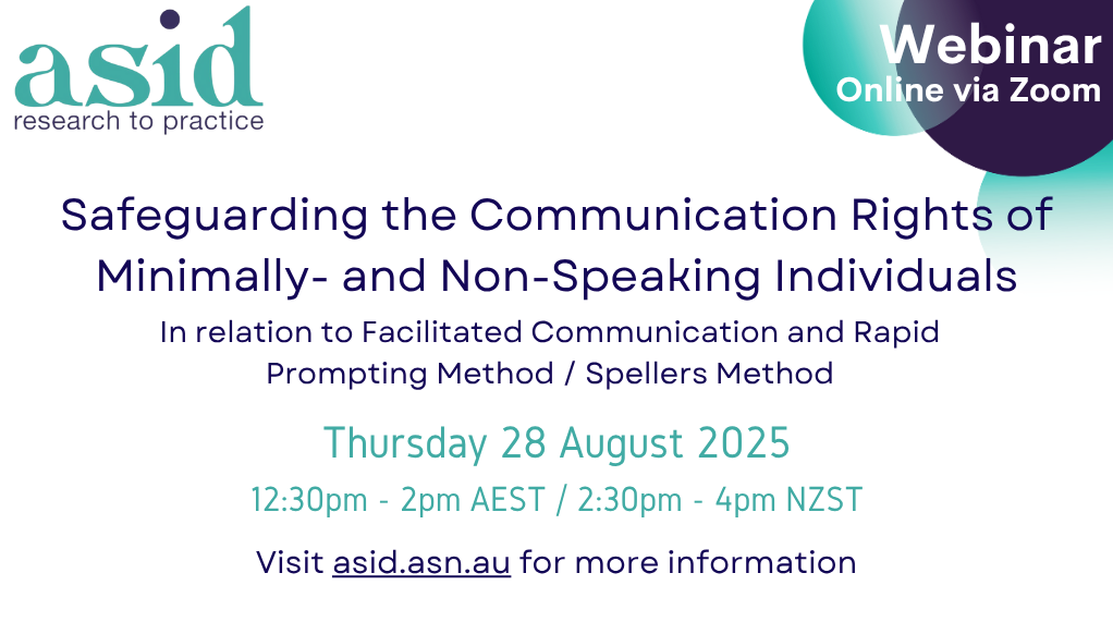 2025 | Safeguarding the Communication Rights of Minimally- and Non-Speaking Individuals