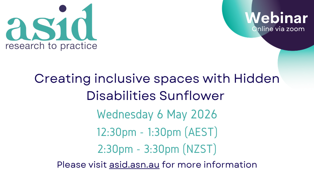 Webinar | Creating inclusive spaces with Hidden Disabilities Sunflower